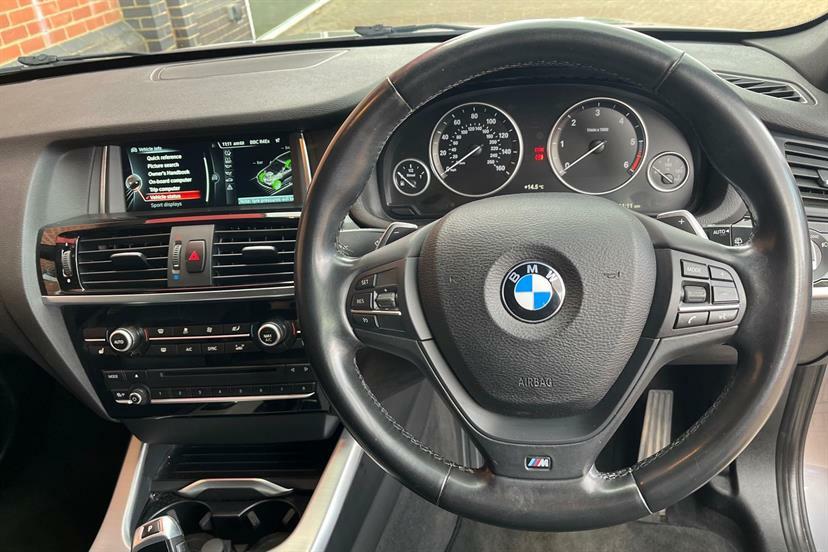 BMW X3 3.0 X3 Xdrive30d M Sport 2015 Black #16