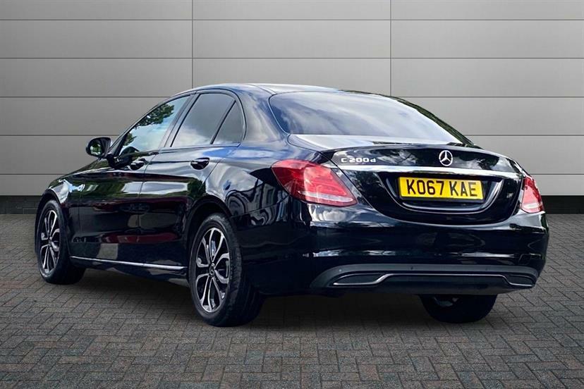 Mercedes-Benz C Class C200d Sport Black #2