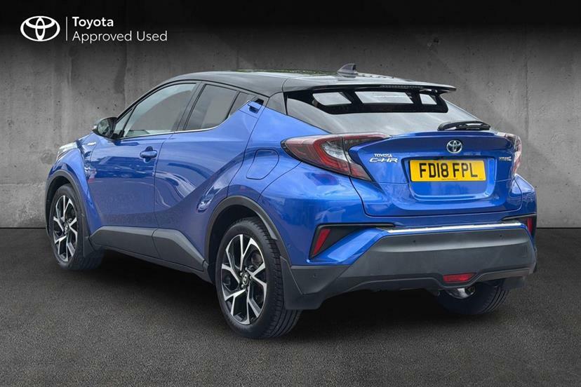 Toyota C-Hr 1.8 Hybrid Dynamic Cvt Blue #3