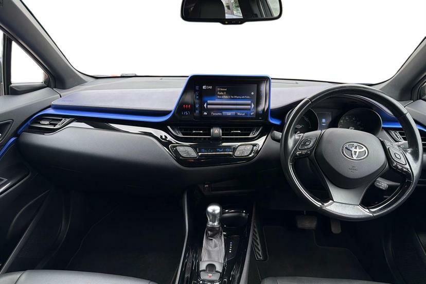 Toyota C-Hr 1.8 Hybrid Dynamic Cvt Blue #4