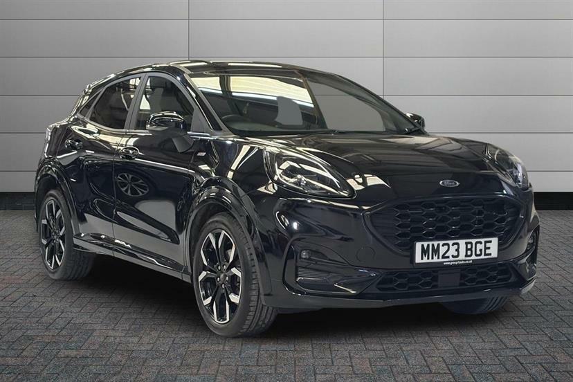 Ford Puma 1.0 Ecoboost Hybrid Mhev St-line X Black