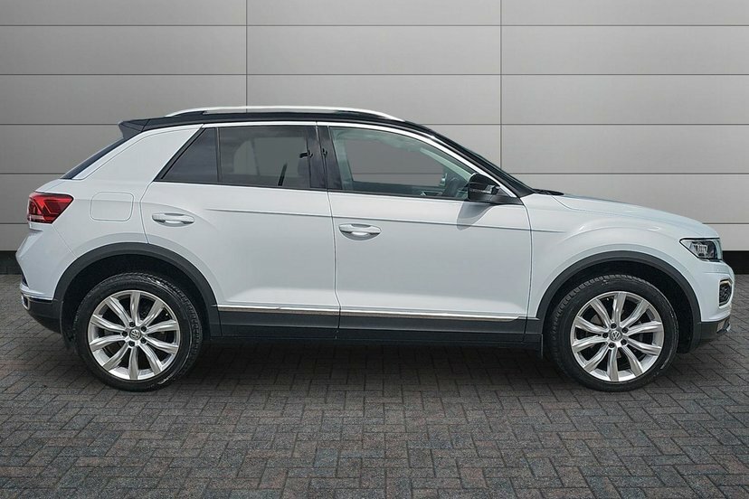 Volkswagen T-Roc 1.6 Tdi Sel Suv 115 Ps White #4