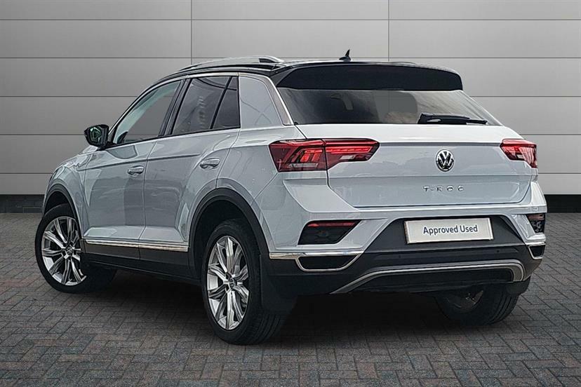 Volkswagen T-Roc 1.6 Tdi Sel White #3