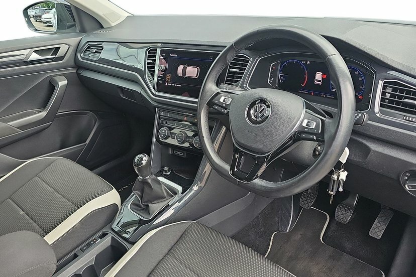 Volkswagen T-Roc 1.6 Tdi Sel Suv 115 Ps White #6