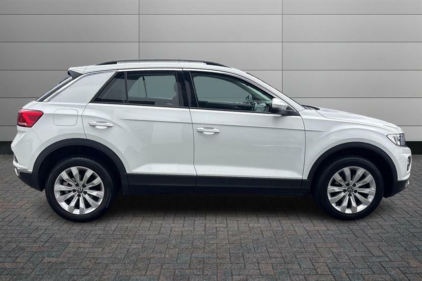 Volkswagen T-Roc 1.5 Tsi Evo Se Dsg White #4