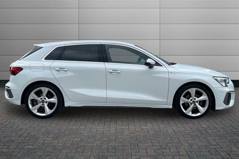 Audi A3 35 Tfsi S Line White #3