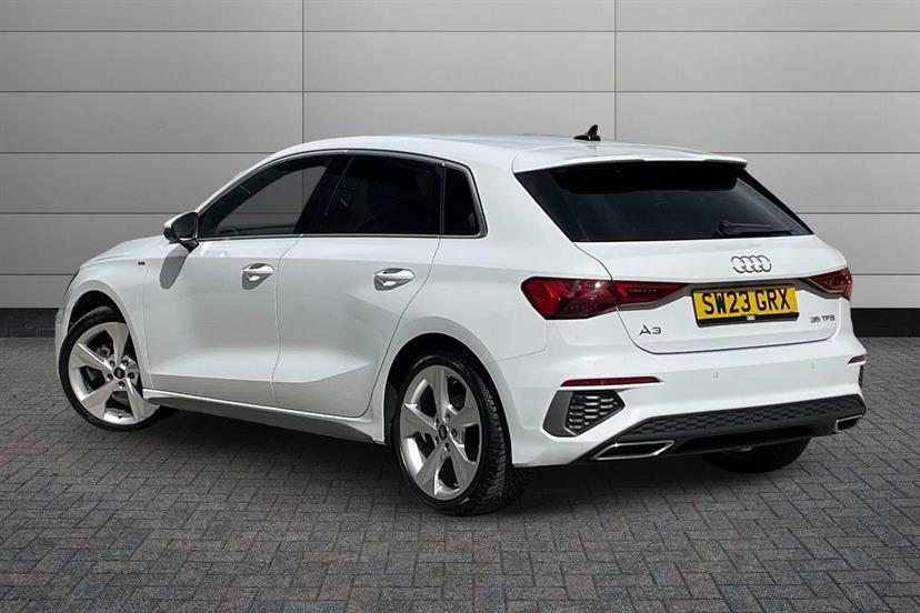 Audi A3 35 Tfsi S Line White #2