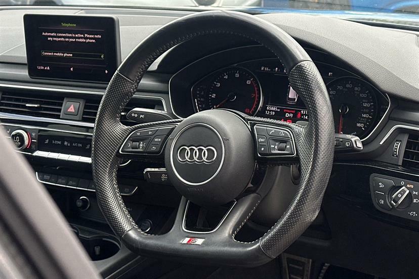 Audi A4 40 Tfsi Black Edition S Tronic White #11