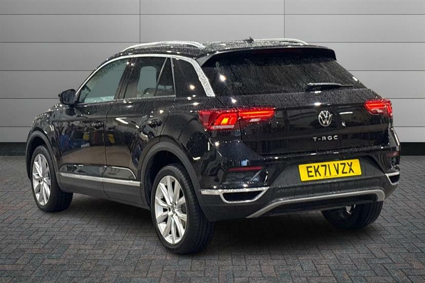 Volkswagen T-Roc 1.5 Tsi Evo Sel Dsg Black #3