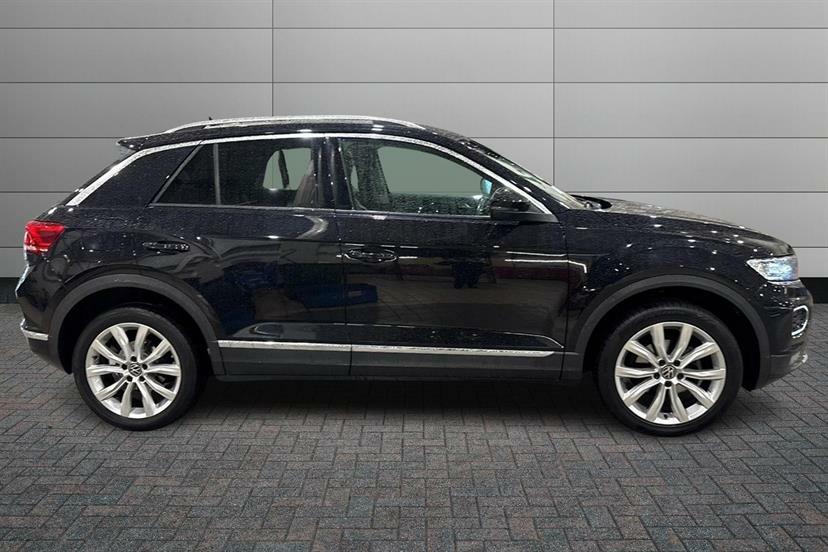 Volkswagen T-Roc 1.5 Tsi Evo Sel Dsg Black #4