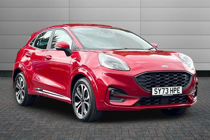 Ford Puma 1.0 Ecoboost Hybrid Mhev St-line Dct Red