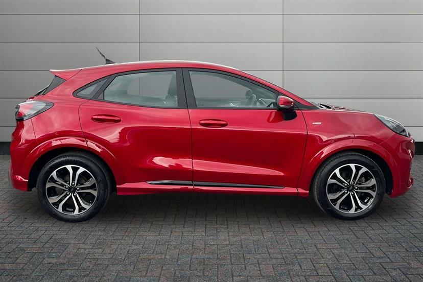 Ford Puma 1.0 Ecoboost Hybrid Mhev St-line Dct Red #4