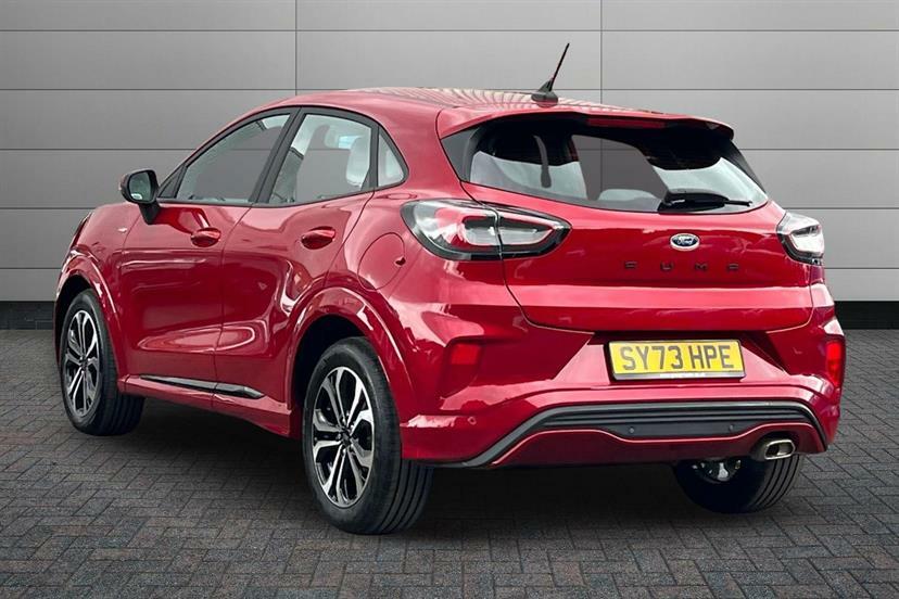 Ford Puma 1.0 Ecoboost Hybrid Mhev St-line Dct Red #3