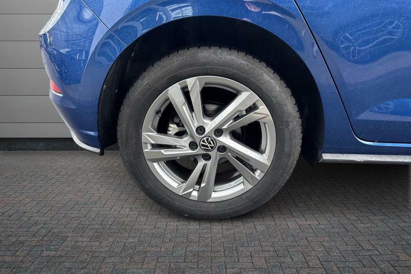Volkswagen Polo 1.0 Tsi 110 R-line Dsg EX72MHN Blue #4