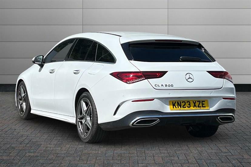 Mercedes-Benz CLA Class 200 Amg Line Premium Tip White #2