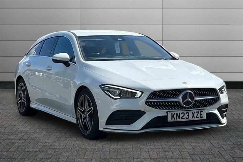 Mercedes-Benz CLA Class 200 Amg Line Premium Tip White