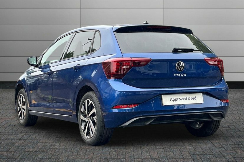 Volkswagen Polo 1.0 Tsi Match Hatchback Dsg 95 Ps GL25FNV Blue #3