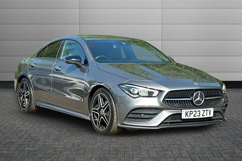 Mercedes-Benz CLA Class 1.3 Cla180 Amg Line Premium Coupe 7G- Grey