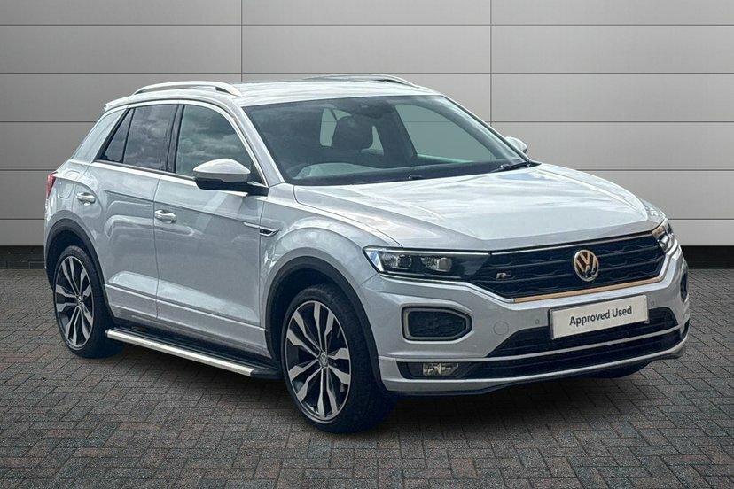 Volkswagen T-Roc 2.0 Tsi Gpf R-line Suv Dsg 4Motion 190 White