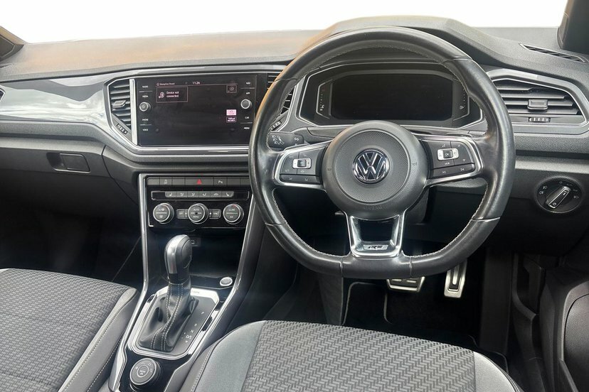 Volkswagen T-Roc 2.0 Tsi Gpf R-line Suv Dsg 4Motion 190 EX70AXA White #6