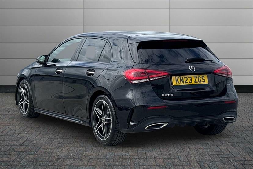 Mercedes-Benz A Class A200 Amg Line Premium KN23ZGS Black #2