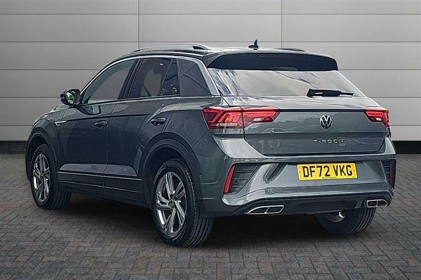 Volkswagen T-Roc 1.5 Tsi R-line Grey #3