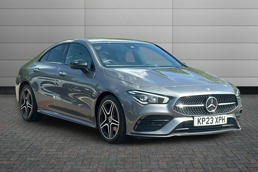 Mercedes-Benz CLA Class 1.3 Cla180 Amg Line Premium Coupe 7G- Grey
