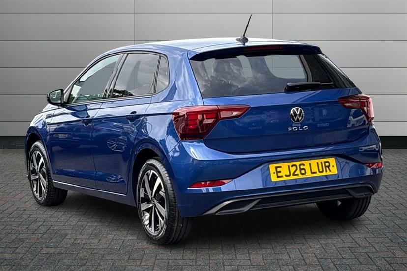 Volkswagen Polo 1.0 Tsi Match Dsg EJ26LUR Blue #3