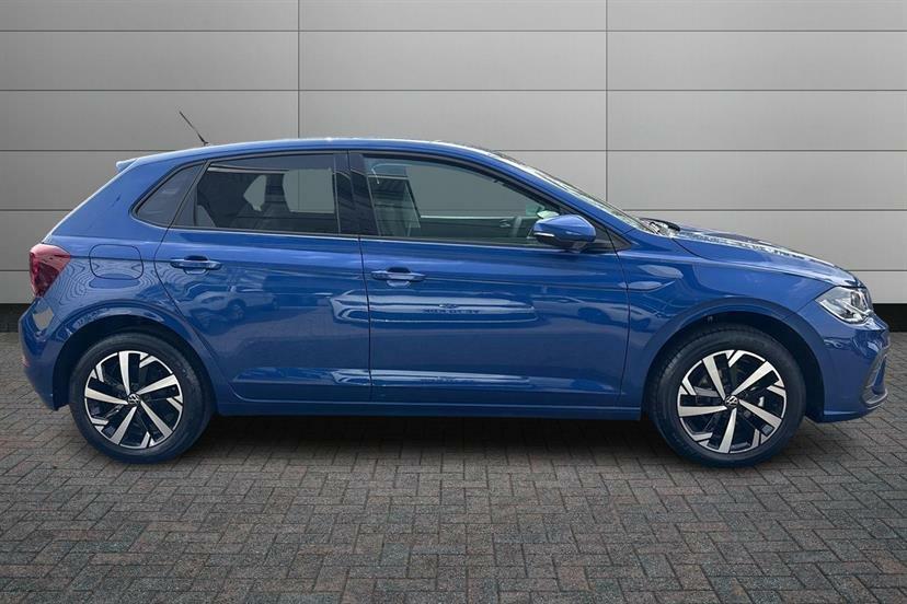 Volkswagen Polo 1.0 Tsi Match Dsg EJ26LUR Blue #4