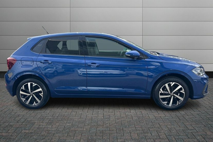 Volkswagen Polo 1.0 Tsi Match Hatchback Dsg 95 Ps EJ26LUR Blue #4