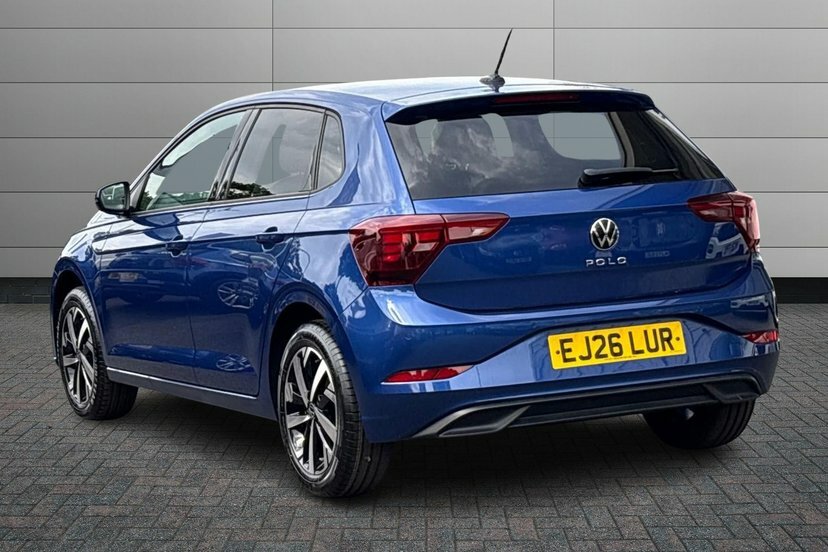 Volkswagen Polo 1.0 Tsi Match Hatchback Dsg 95 Ps EJ26LUR Blue #3