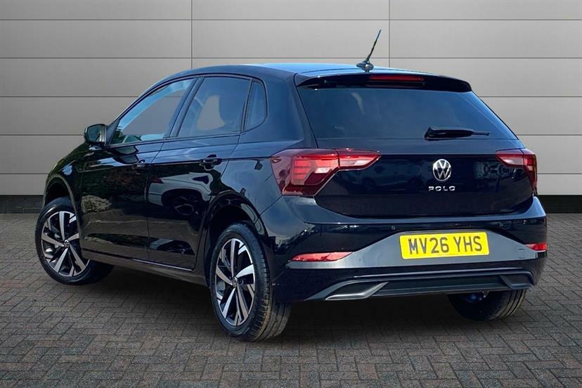 Volkswagen Polo 1.0 Tsi Match Dsg MV26YHS Black #3