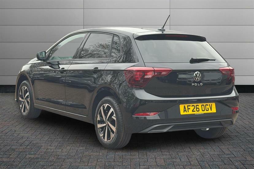 Volkswagen Polo 1.0 Tsi Match Dsg AF26OGV Black #3