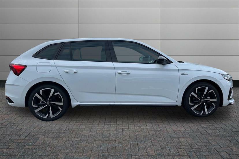 Skoda Scala 1.5 Tsi Monte Carlo Edition White #3