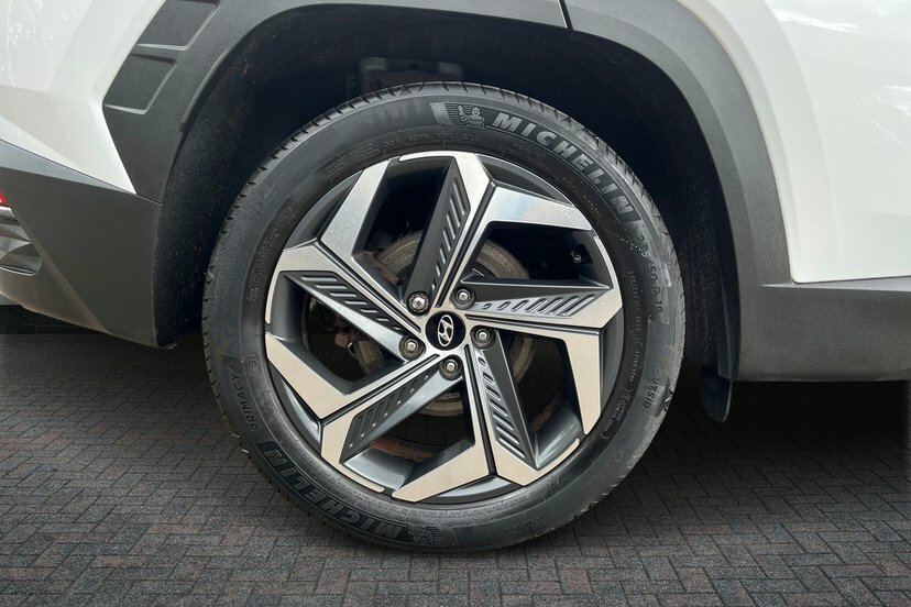 Hyundai Tucson 1.6 H T-gdi Ultimate Suv Hybrid 2 CX72OJO White #5