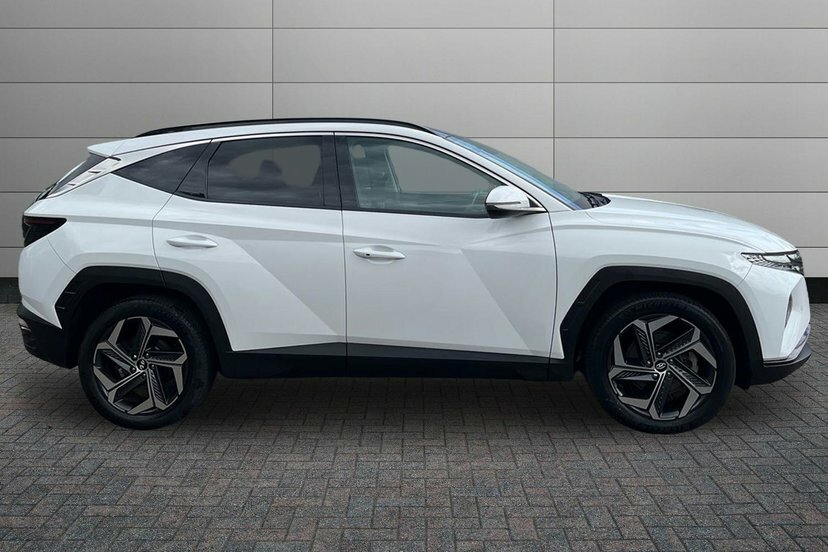 Hyundai Tucson 1.6 H T-gdi Ultimate Suv Hybrid 2 CX72OJO White #4