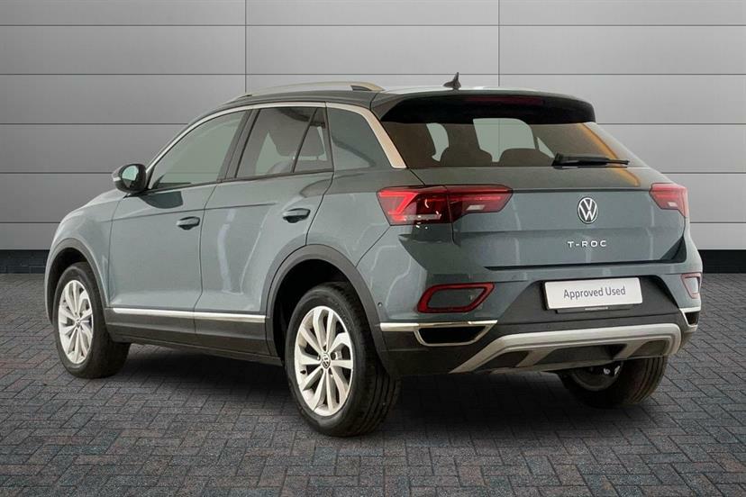 Volkswagen T-Roc 1.5 Tsi Style Blue #3