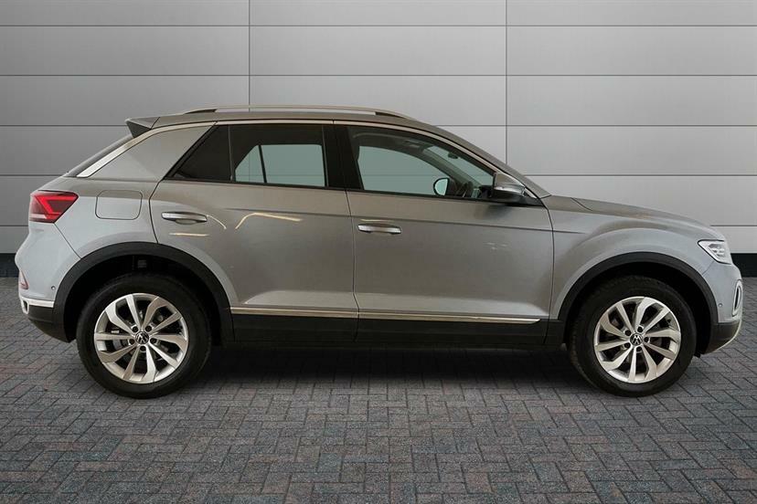 Volkswagen T-Roc 1.5 Tsi Style Silver #4
