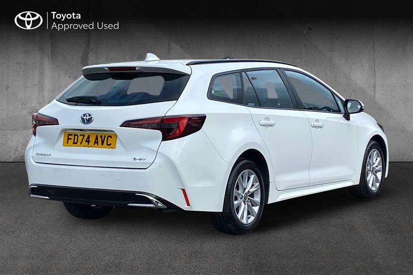 Toyota Corolla 1.8 Hybrid Icon Cvt White #2
