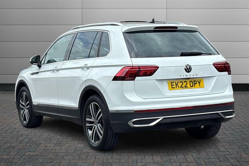 Volkswagen Tiguan 1.5 Tsi 150 Elegance Dsg White #3