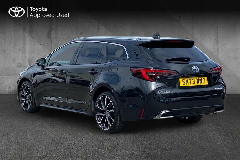 Toyota Corolla 1.8 Hybrid Excel Cvt Black #4
