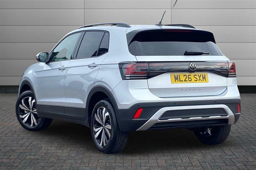 Volkswagen T-Cross 1.0 Tsi 115 Match Dsg Silver #3