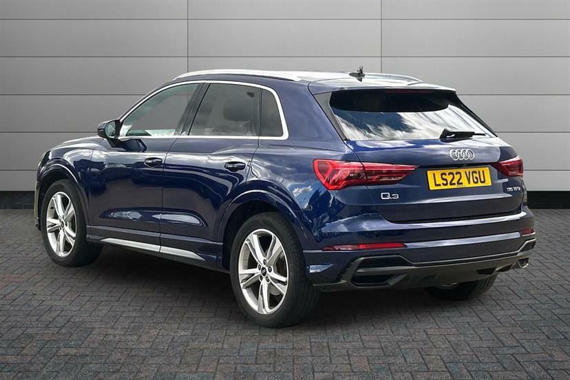 Audi Q3 35 Tfsi S Line S Tronic Comfortsound Pack Blue #3