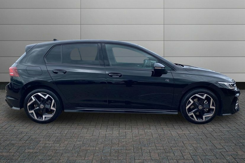 Volkswagen Golf 1.5 Tsi R-line Hatchback 150 Ps MM25OBF Black #4