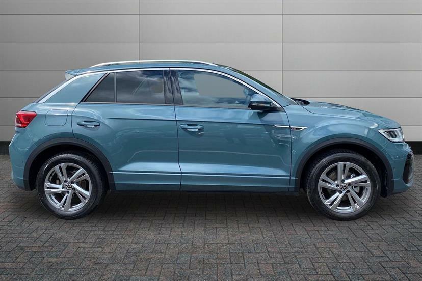 Volkswagen T-Roc 1.5 Tsi R-line Blue #3