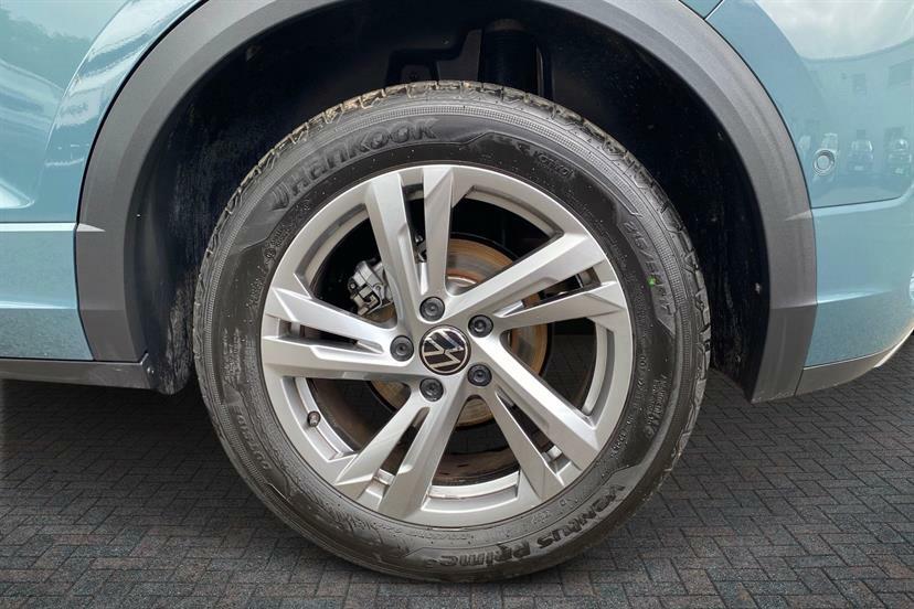 Volkswagen T-Roc 1.5 Tsi R-line Blue #4