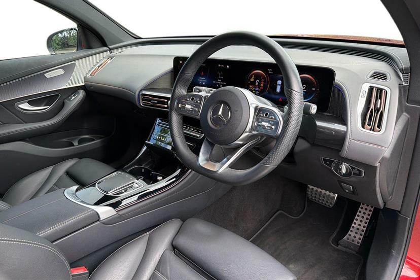 Mercedes-Benz EQC 400 300Kw Amg Line Edition 80Kwh Red #5