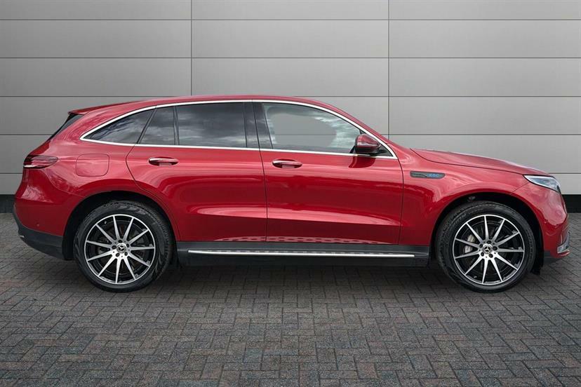 Mercedes-Benz EQC 400 300Kw Amg Line Edition 80Kwh Red #3