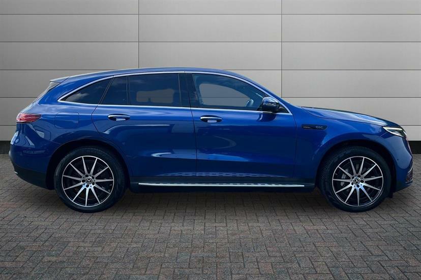 Mercedes-Benz EQC 400 300Kw Amg Line Edition 80Kwh Blue #3