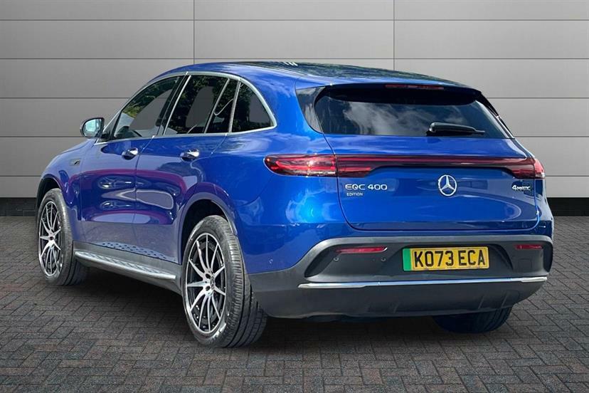 Mercedes-Benz EQC 400 300Kw Amg Line Edition 80Kwh Blue #2